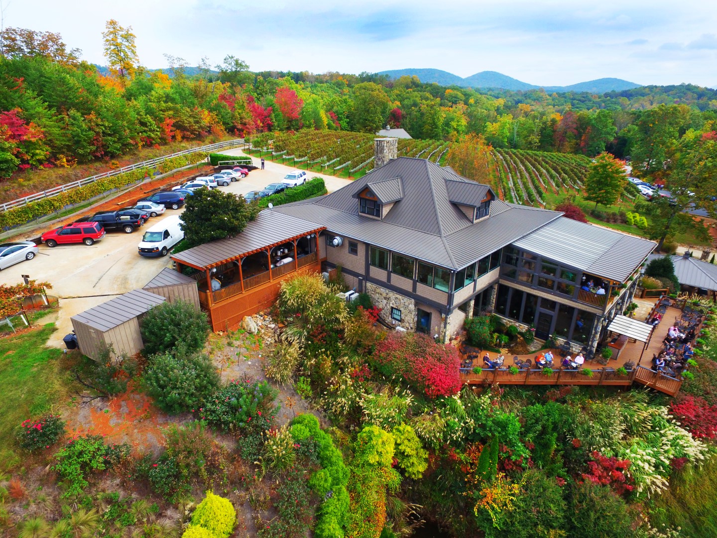 Wolf Mountain Vineyards in Dahlonega The BLine Broker